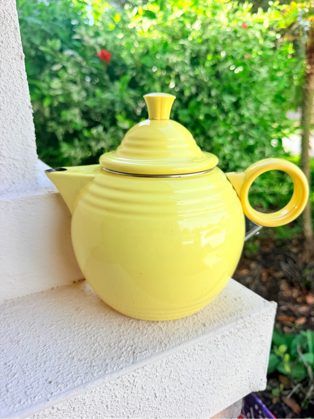 Vintage Fiesta Copco Yellow Enamel Tea Kettle Genuine Fiesta Accessories 1990s